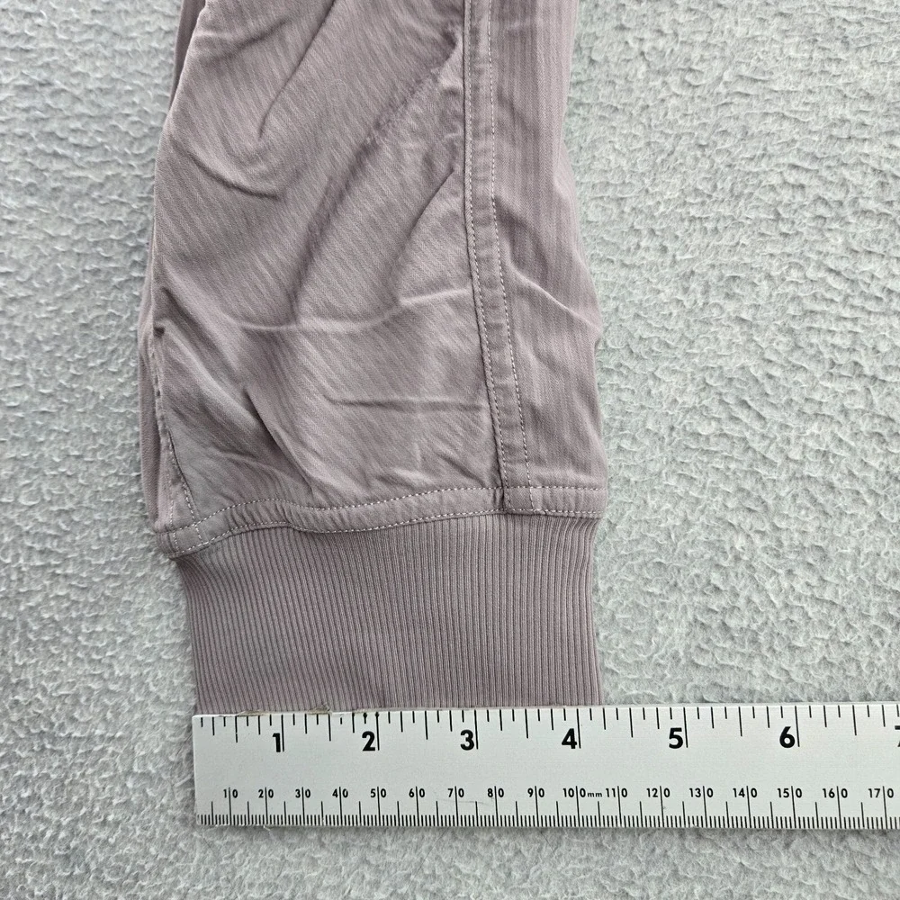 Lululemon Women Activewear Pants‎ 4 Purple Dance Studio Jogger Logo Drawstring